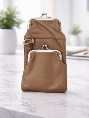 Clutch Coin Purse in Genuine Leather for Women